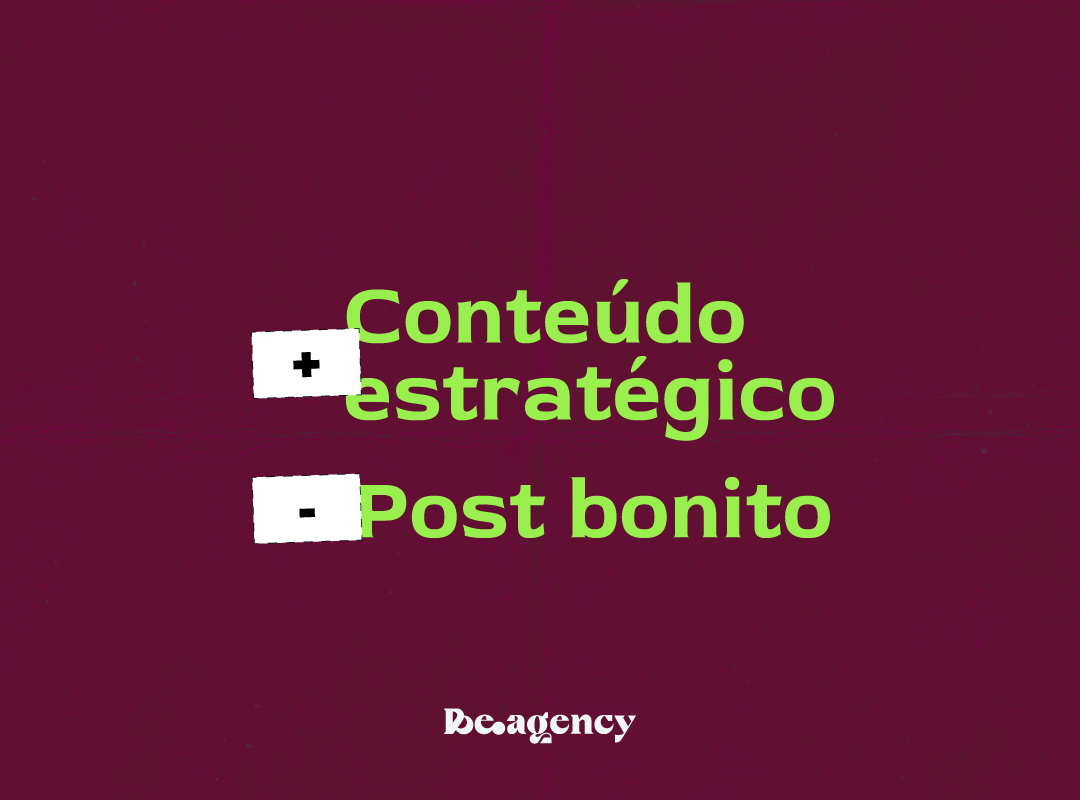 Conteúdo estratégico para redes sociais